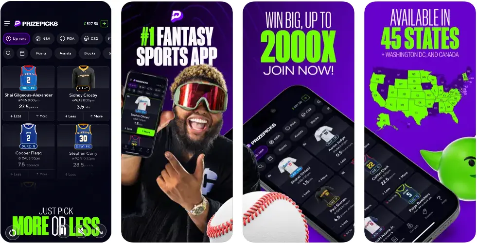 9. PrizePicks - Fantasy Sports
